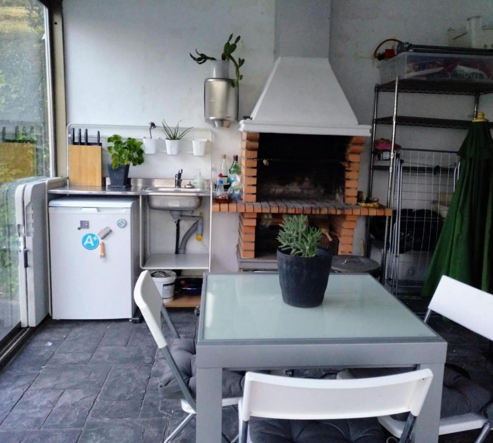 Ferienwohnung Casa Rocha Velha Con Terraza Y Piscina Particular Santiago de Compostela Exterior foto